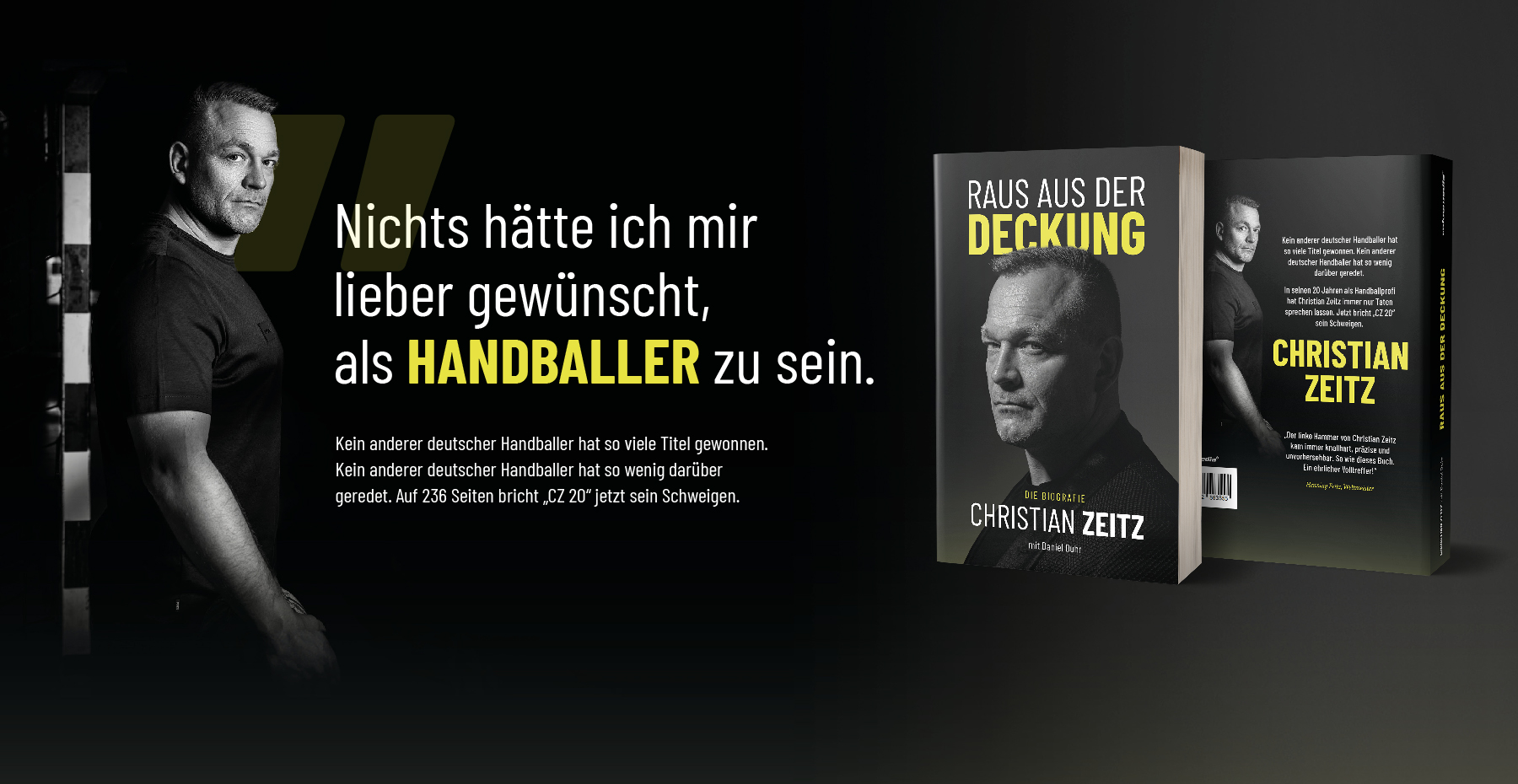 Raus aus der Deckung – die Biografie von Christian Zeitz